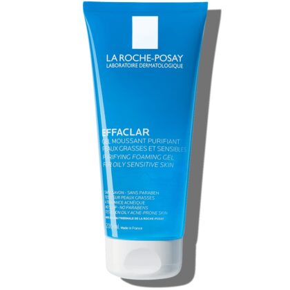 La Roche-Posay Effaclar Gel Purificante 200 ml +M — Gel Limpiador Facial para Piel Grasa y Acneica