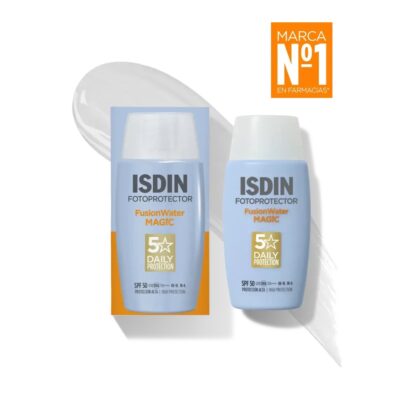 ISDIN Fotoprotector Fusion Water MAGIC SPF 50 50 ml – Protector Solar Facial Ultraligero