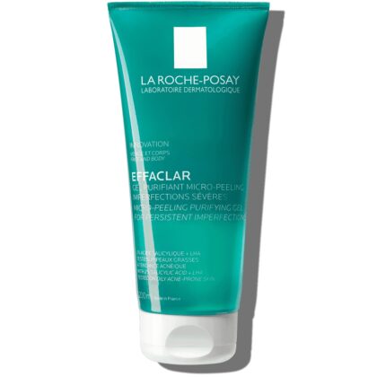 La Roche-Posay Effaclar Gel Micro-Exfoliante 200 ml — Limpiador Purificante para Rostro y Cuerpo