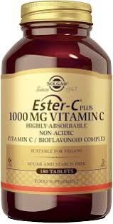 Solgar Ester-C Plus 1000 mg Vitamin C 180 Comprimidos
