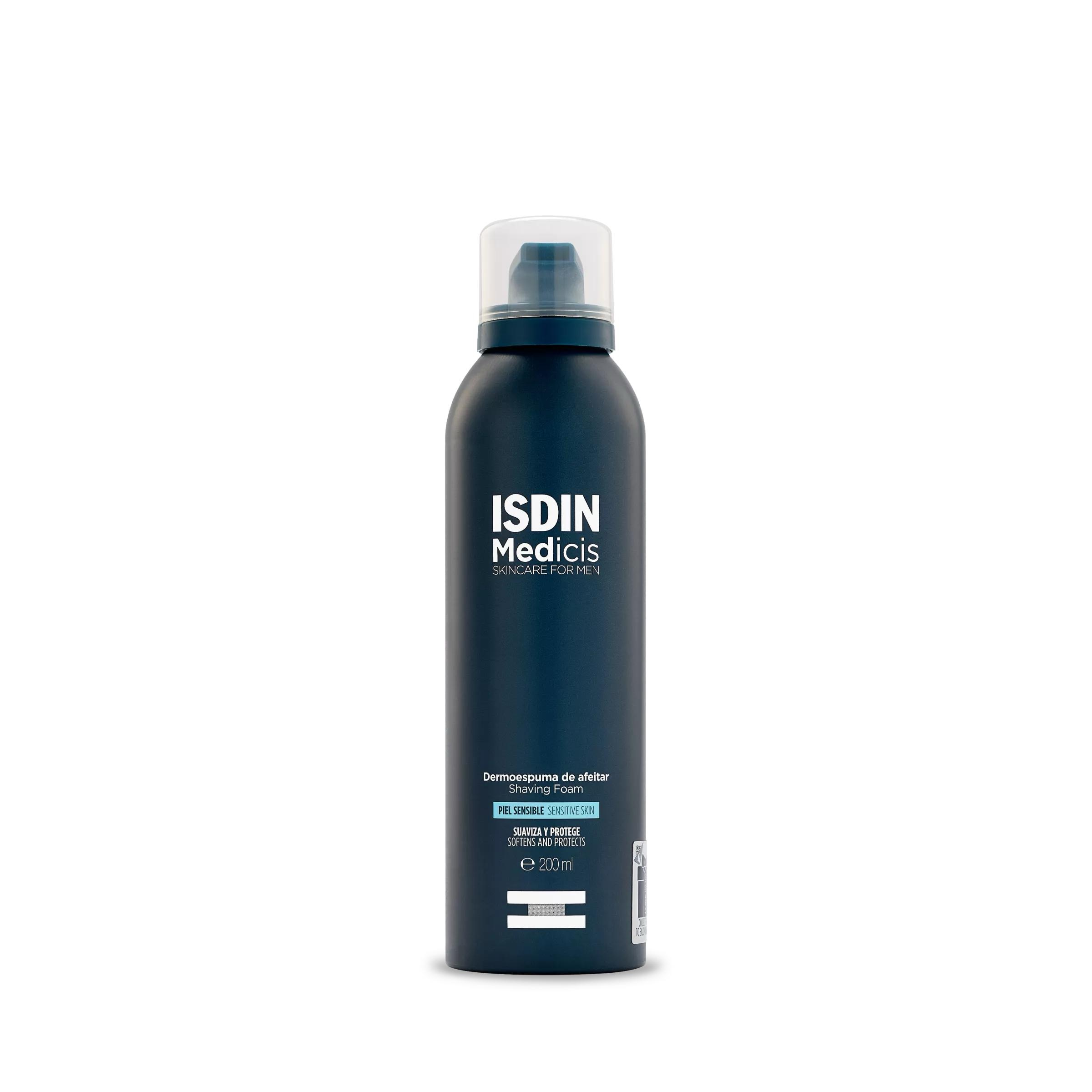 ISDIN Medicis Dermoespuma de Afeitar para Piel Sensible 200ml