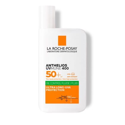La Roche-Posay Anthelios UVMUNE 400 Oil Control Fluido Invisible SPF50+ — Fotoprotección Matificante 12h