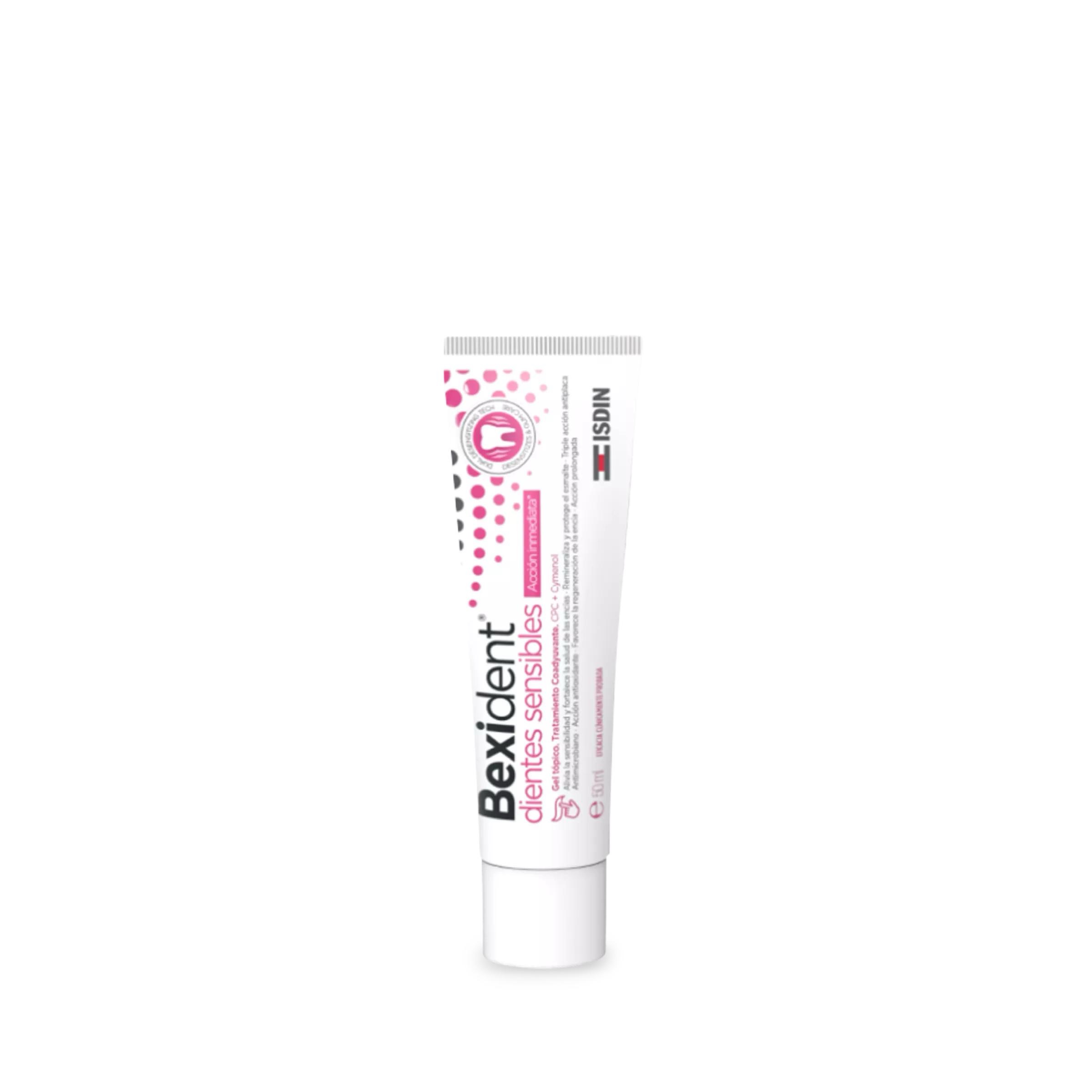 ISDIN Bexident Dientes Sensibles Gel Tópico 50 ml – Alivio Inmediato de la Sensibilidad