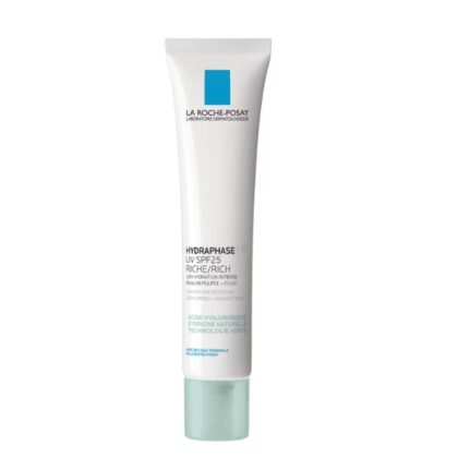La Roche-Posay Hydraphase HA SPF25 Rica 50 ml – Crema Hidratante Nutritiva con Protección Solar