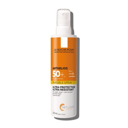 La Roche-Posay Anthelios Spray Invisible SPF50+ 200 ml - Fotoprotector Corporal Ultra-Resistente