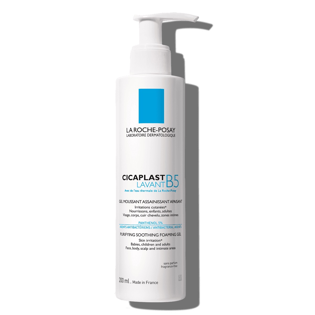 La Roche-Posay Cicaplast Gel Lavante B5 200 ml — Gel Limpiador Purificante y Calmante