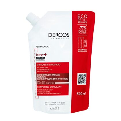Vichy Dercos Recarga Champú Energy+ 500 ml