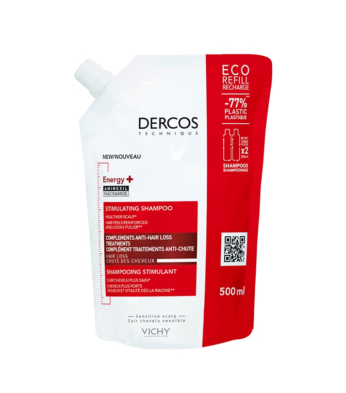Vichy Dercos Recarga Champú Energy+ 500 ml