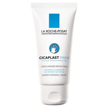 La Roche-Posay Cicaplast Manos 50 ml — Crema Reparadora Efecto Barrera y Anti-Fricción