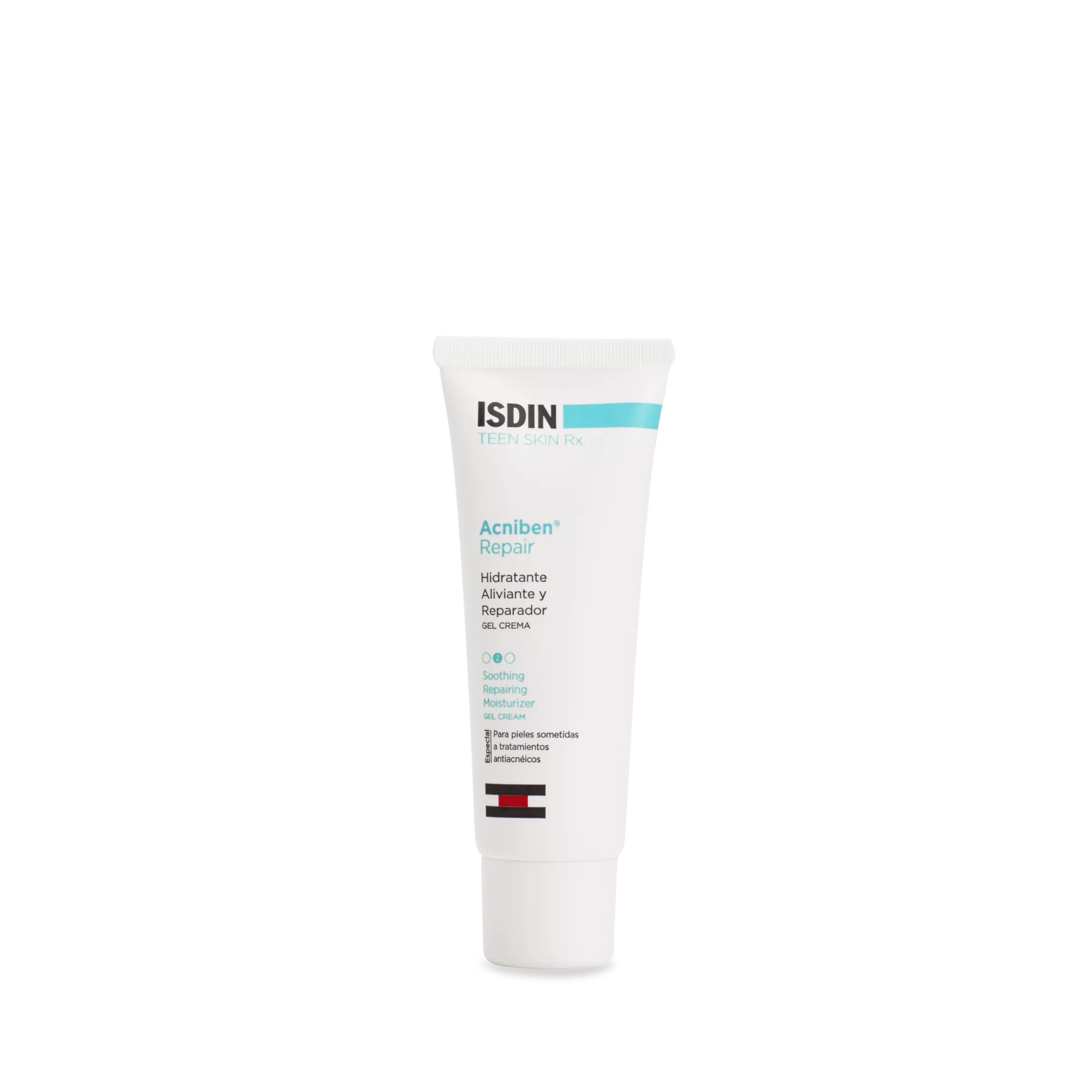 ISDIN Teen Skin Rx Acniben Repair Gel Crema Hidratante Aliviante y Reparador 40ml