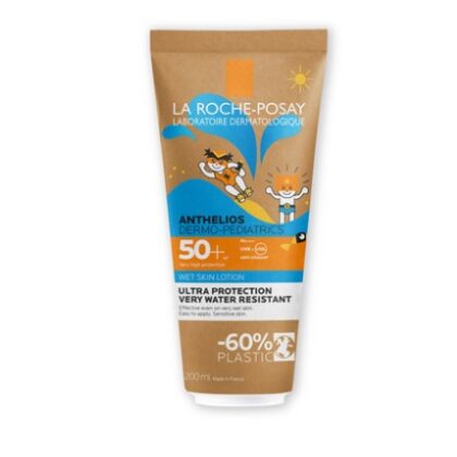 La Roche-Posay Anthelios Dermo-Pediatrics Wet Skin SPF50+ 250 ml — Fotoprotector Infantil Piel Mojada o Seca