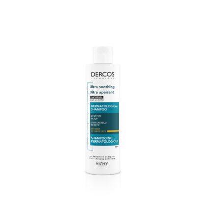 Vichy Dercos Ultracalmante Champú Cuero Cabelludo Reactivo y Cabello Seco 200 ml