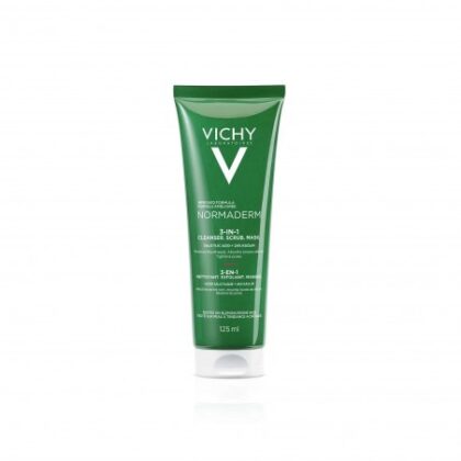 Vichy Normaderm 3 en 1 Exfoliante + Limpiador + Mascarilla 125 ml