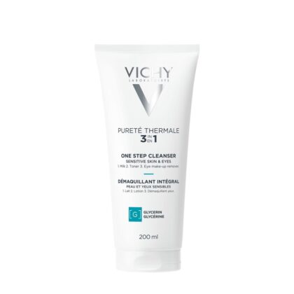 Vichy Pureté Thermale Limpiador Integral 3 en 1 Piel Sensible 200 ml
