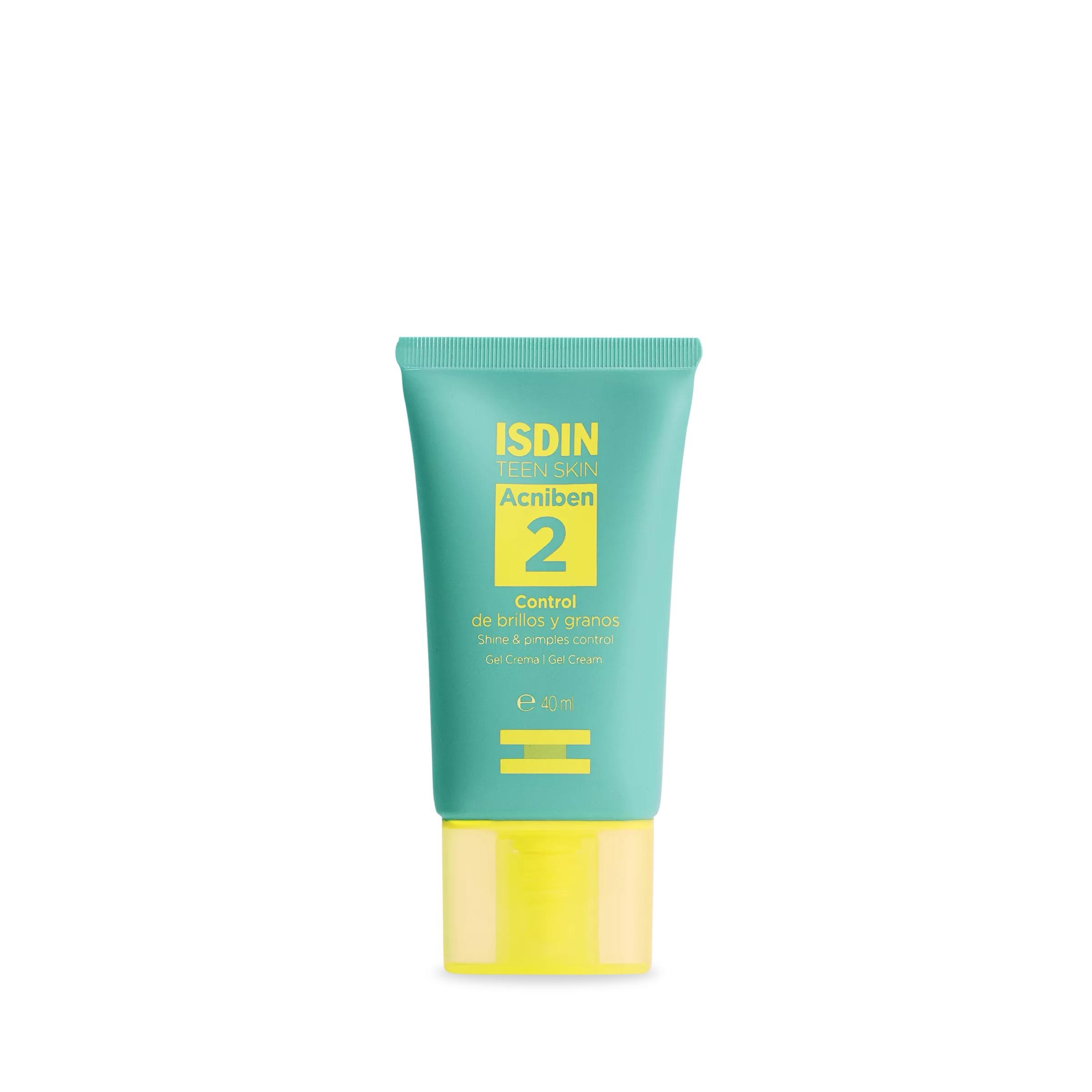 ISDIN Teen Skin Acniben 2 Control de Brillos y Granos Gel Crema 40ml