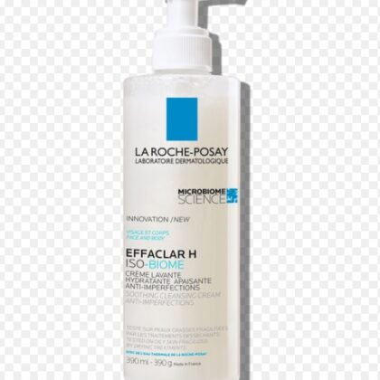 La Roche-Posay Effaclar H Iso-Biome Crema Limpiadora 400 ml — Higiene Suave para Pieles Agredidas por Tratamientos