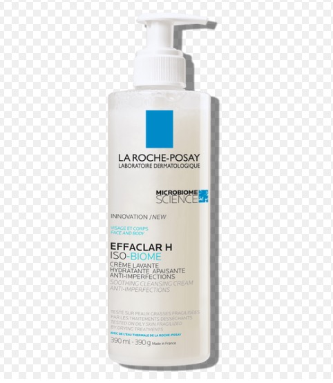La Roche-Posay Effaclar H Iso-Biome Crema Limpiadora 400 ml — Higiene Suave para Pieles Agredidas por Tratamientos
