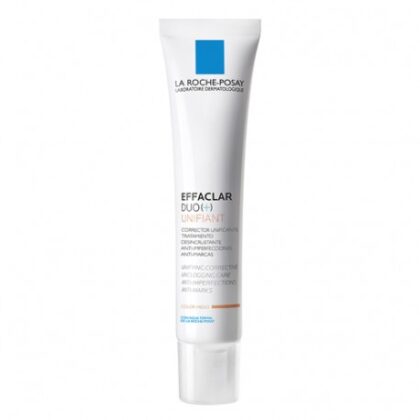La Roche-Posay Effaclar Duo (+) M Unifiant Tono Medium 40 ml — Tratamiento Corrector Anti-Marcas con Color