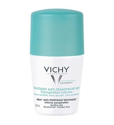 Vichy Desodorante Anti-Transpirante 48h Roll-On Transpiration Intense 50 ml