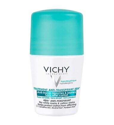Vichy Desodorante Anti-Transpirante 48h Anti-Marcas Roll-On 50 ml