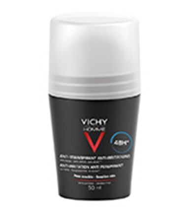 Vichy Homme Desodorante Pieles Sensibles 48h Roll-On 50 ml