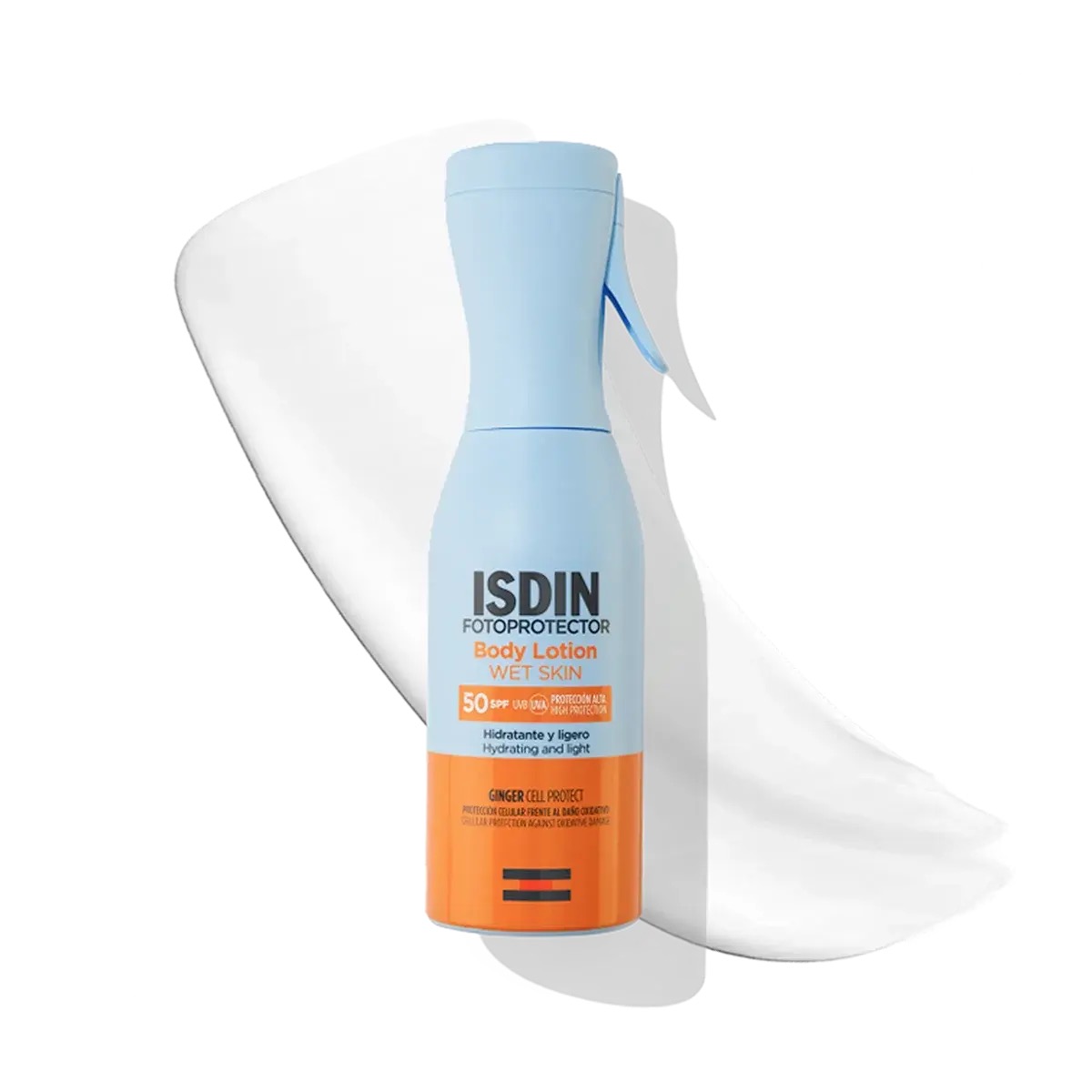 ISDIN Fotoprotector Body Lotion SPF 50 250 ml – Loción Corporal Hidratante Resistente al Agua