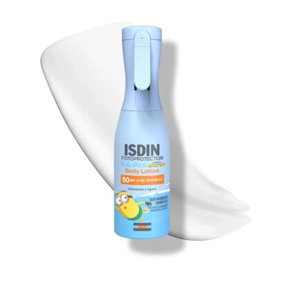 ISDIN Fotoprotector Body Lotion Pediatrics SPF 50 250 ml – Loción Corporal Infantil Resistente al Agua