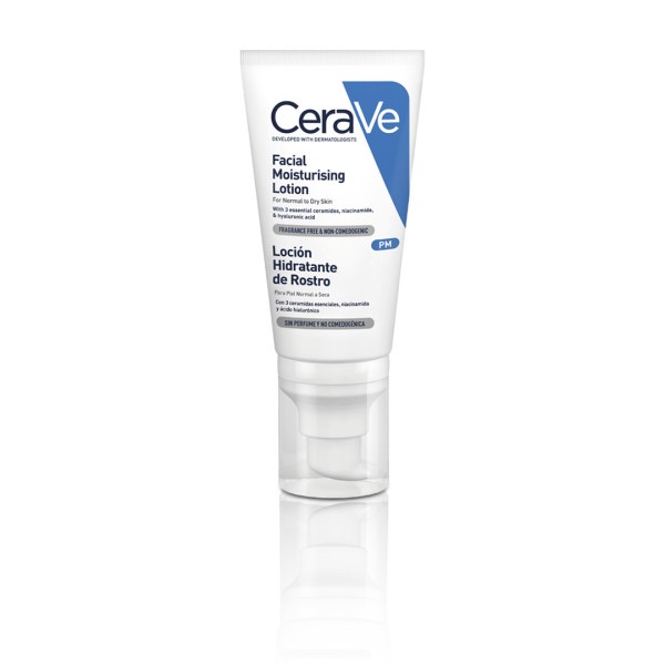 CeraVe Loción Hidratante de Rostro 52 ml
