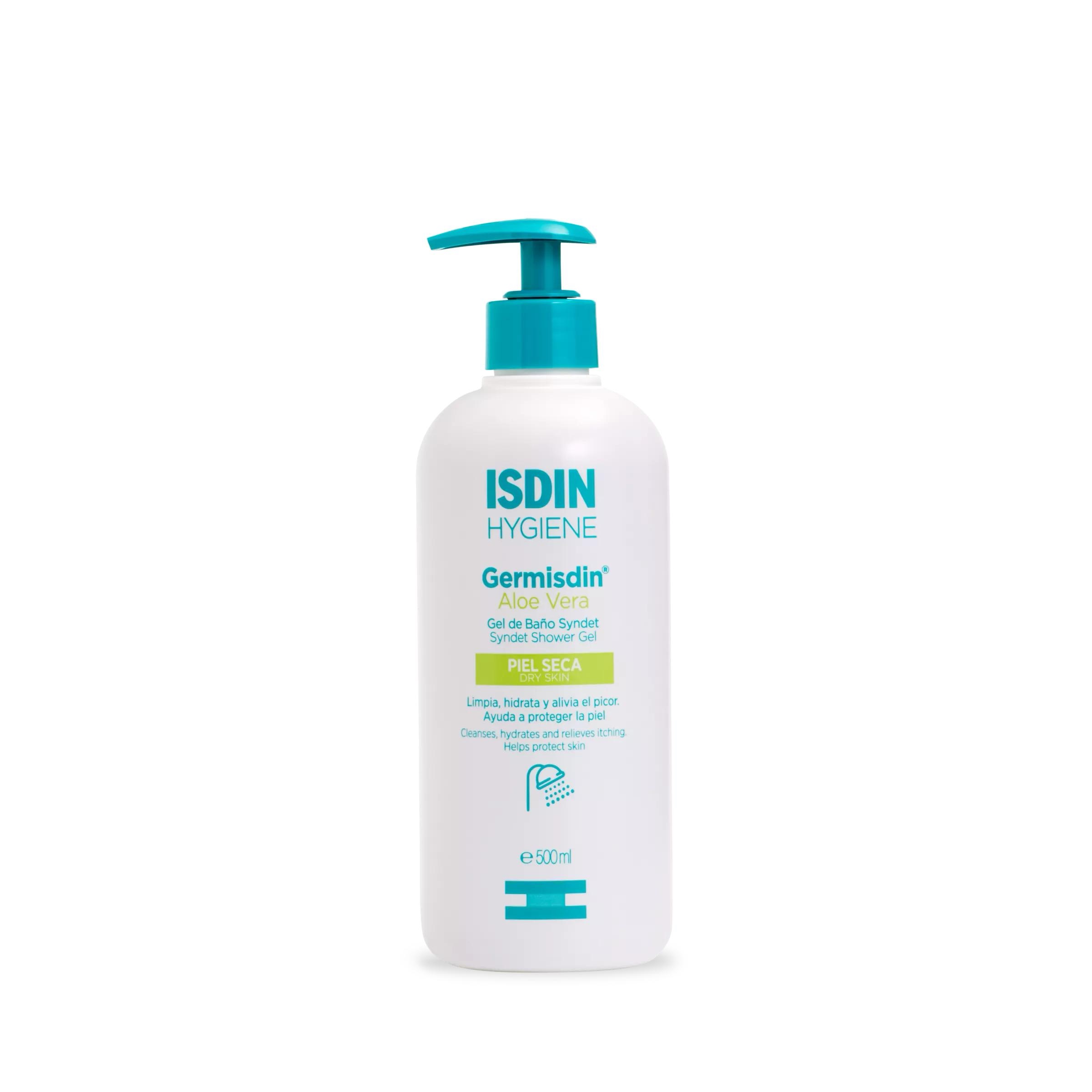 ISDIN Hygiene Germisdin Aloe Vera Gel de Baño Syndet para Piel Seca 500ml