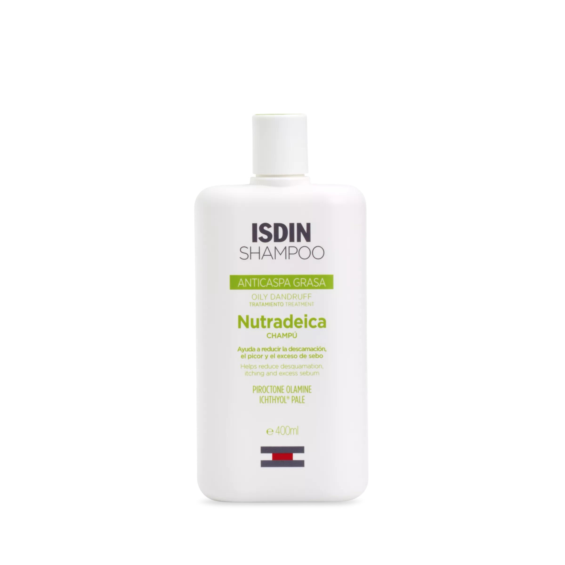 ISDIN Nutradeica Champú Anticaspa Grasa 400 ml
