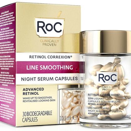 RoC Retinol Correxion Line Smoothing Night Serum Capsules 30 Cápsulas