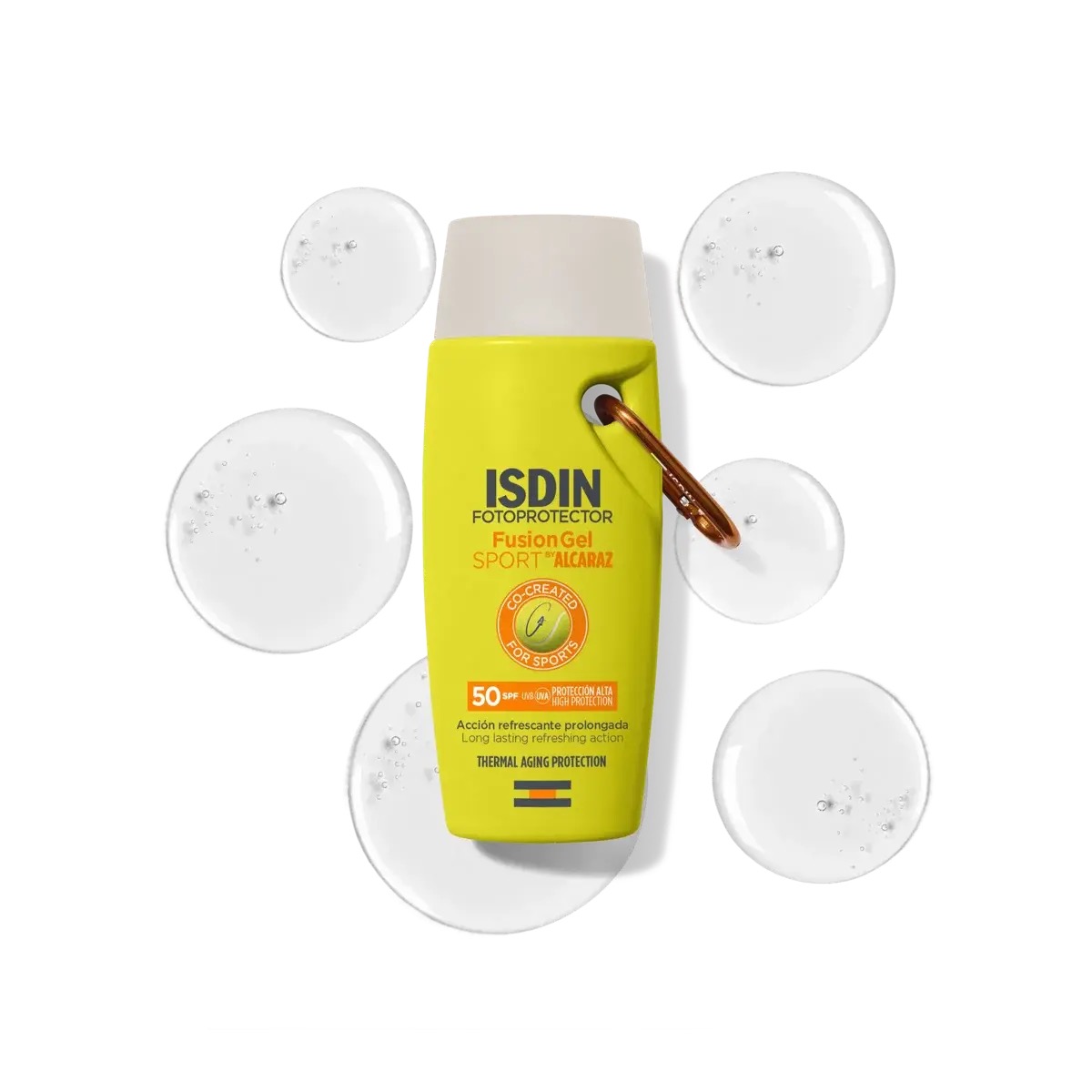ISDIN Fotoprotector Fusion Gel SPORT by Alcaraz SPF 50 (100 ml)
