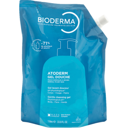Bioderma Atoderm Gel Douche Recambio Eco-Refill 1 Litro