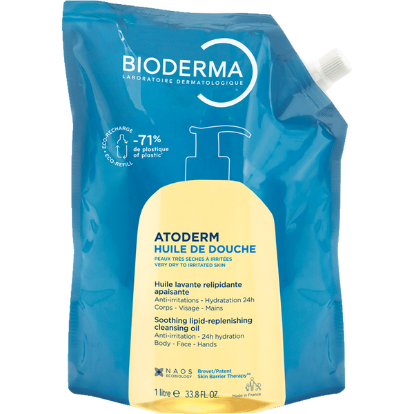 Bioderma Atoderm Huile de Douche Recambio Eco-Refill 1 Litro