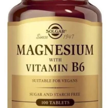 Magnesium with Vitamin B6 100 Tablets
