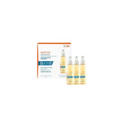 Ducray Neoptide Mujer Loción Anticaída Trío 3x30 ml - Tratamiento para la Caída Capilar Crónica Femenina