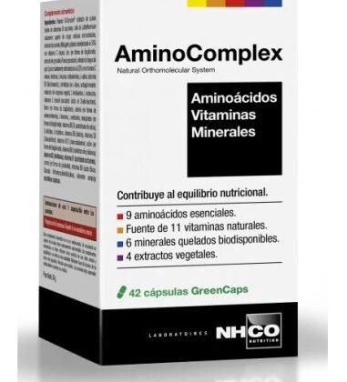 NHCO AminoComplex Aminoácidos Vitaminas y Minerales 42 cápsulas