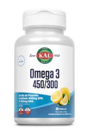KAL Omega 3 450/300 Aceite de Pescado 60 Perlas