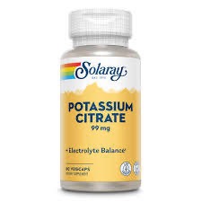 Solaray Potassium Citrate 99 mg 90 Vegcaps