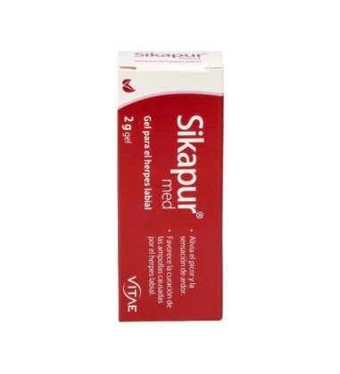 Sikapur Med Gel para el Herpes Labial 2 g