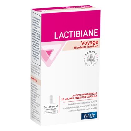 Lactibiane Voyage 14 Cápsulas Vegetales - PiLeJe
