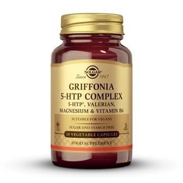 Solgar Griffonia 5-HTP Complex 30 Cápsulas Vegetales