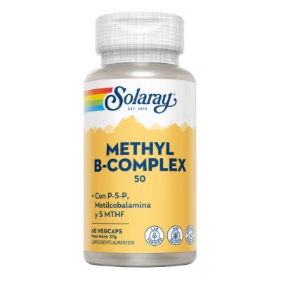 Solaray Methyl B-Complex 50 60 Vegcaps