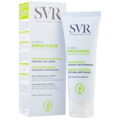 SVR Sebiaclear Hydra Crema Reparadora Calmante Antimarcas 40 ml