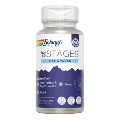 Solaray Her Life Stages Menopause 60 Vegcaps