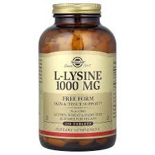 Solgar L-Lysine 1000 mg 250 Comprimidos