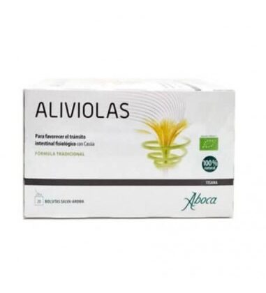Aboca Aliviolas Tisana Infusión para el Tránsito Intestinal 20 Sobres