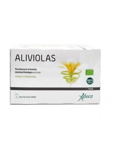 Aboca Aliviolas Tisana Infusión para el Tránsito Intestinal 20 Sobres
