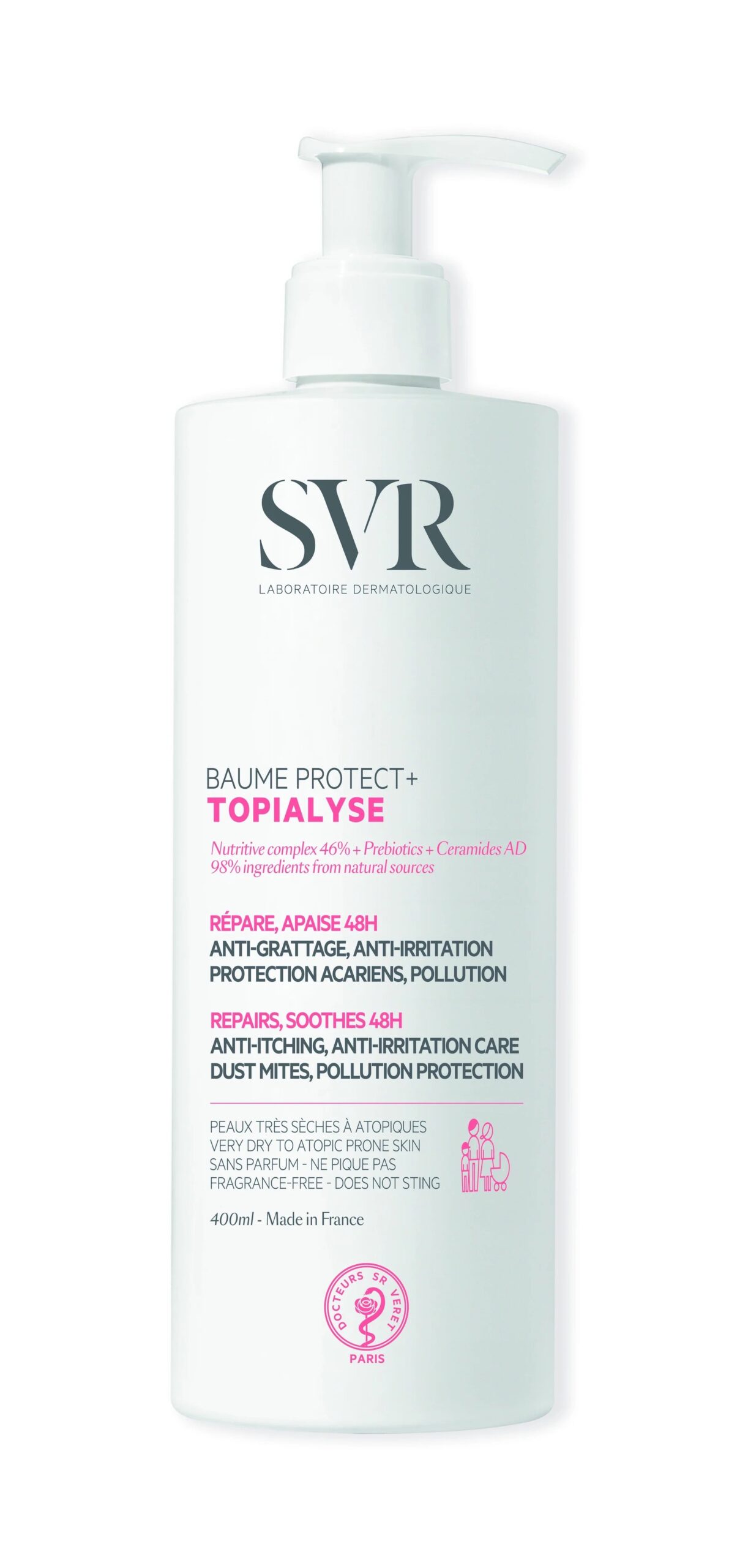 SVR Topialyse Baume Protect+ Bálsamo Relipidizante 400 ml