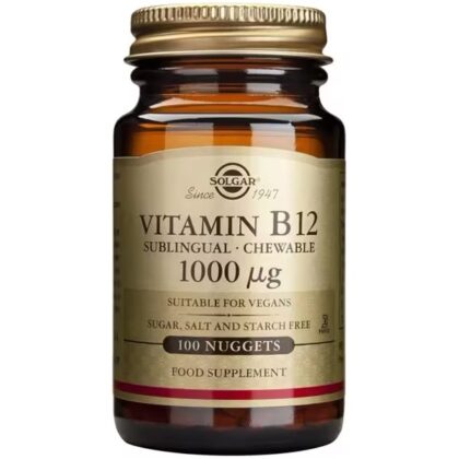 Vitamin B12 Sublingual Chewable 1000 µg 100 Nuggets